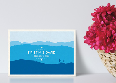 WEDDING STATIONERY | Kristin & Dave