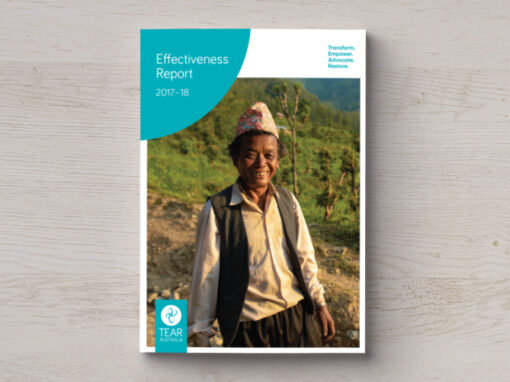 EFFECTIVENESS REPORT | Tearfund Australia